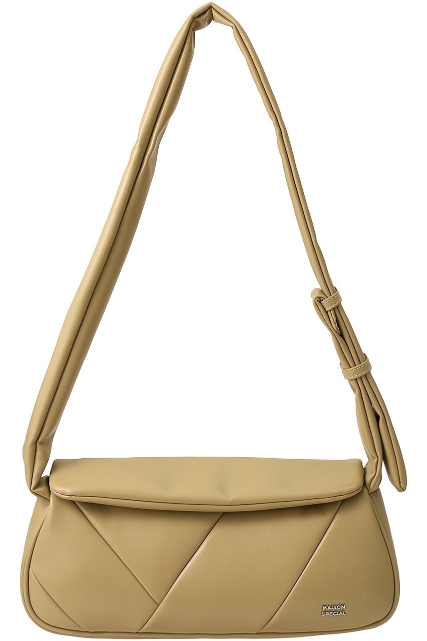 【メゾンスペシャル/MAISON SPECIAL】のQuilted Narrow Flap Bag/キルティングナローフラップバッグ 大人の最旬トレンドファッション＆コーディネート founy(ファウニー) 　ファッション　Fashion　レディースファッション　Fashion for Women　バッグ　Bags　アシンメトリー　Asymmetrical Style　キルティング　Quilted, Quilting　コンビ　Combo, Combination Style　デニム　Denim, Jeans Material　フェイクレザー　Faux Leather, PU Leather　フラップ　Flap, Flap Pocket　メタリック　Metallic, Shiny Finish　今季　This Season, Current Season　 other-1|ID: prp329100004876190 ipo3291000000036369973