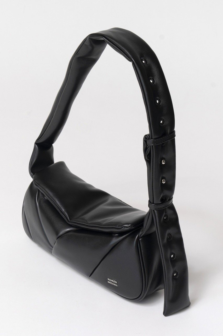 【メゾンスペシャル/MAISON SPECIAL】のQuilted Narrow Flap Bag/キルティングナローフラップバッグ 大人の最旬トレンドファッション＆コーディネート founy(ファウニー) 　ファッション　Fashion　レディースファッション　Fashion for Women　バッグ　Bags　アシンメトリー　Asymmetrical Style　キルティング　Quilted, Quilting　コンビ　Combo, Combination Style　デニム　Denim, Jeans Material　フェイクレザー　Faux Leather, PU Leather　フラップ　Flap, Flap Pocket　メタリック　Metallic, Shiny Finish　今季　This Season, Current Season　other-2|ID: prp329100004876190 ipo3291000000037213722