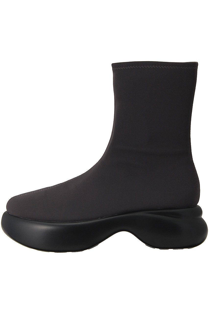 【メゾンスペシャル/MAISON SPECIAL】のボリュームソールストレッチブーツ インテリア・キッズ・メンズ・レディースファッション・服の通販 founy(ファニー) 　ファッション　Fashion　レディースファッション　Fashion for Women　ストレッチ　Stretch, Stretchy Fabric　パイソン　Python, Snakeskin Pattern　フィット　Fit, Slim Fit　ミドル　Middle Length, Mid Height　定番　Standard, Basic Item　GRY(グレー)|ID: prp329100004876191 ipo3291000000036369986