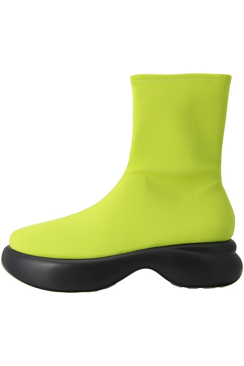 【メゾンスペシャル/MAISON SPECIAL】のボリュームソールストレッチブーツ インテリア・キッズ・メンズ・レディースファッション・服の通販 founy(ファニー) 　ファッション　Fashion　レディースファッション　Fashion for Women　ストレッチ　Stretch, Stretchy Fabric　パイソン　Python, Snakeskin Pattern　フィット　Fit, Slim Fit　ミドル　Middle Length, Mid Height　定番　Standard, Basic Item　LIME(ライム)|ID: prp329100004876191 ipo3291000000036369987