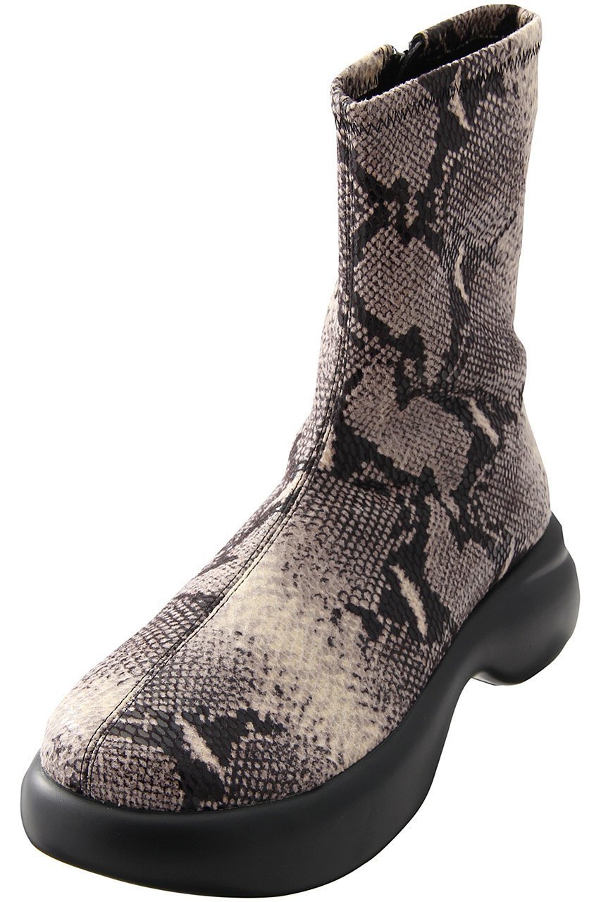 【メゾンスペシャル/MAISON SPECIAL】のボリュームソールストレッチブーツ 人気、トレンドファッション・服の通販 founy(ファニー) 　ファッション　Fashion　レディースファッション　Fashion for Women　ストレッチ　Stretch, Stretchy Fabric　パイソン　Python, Snakeskin Pattern　フィット　Fit, Slim Fit　ミドル　Middle Length, Mid Height　定番　Standard, Basic Item　other-2|ID: prp329100004876191 ipo3291000000036369989