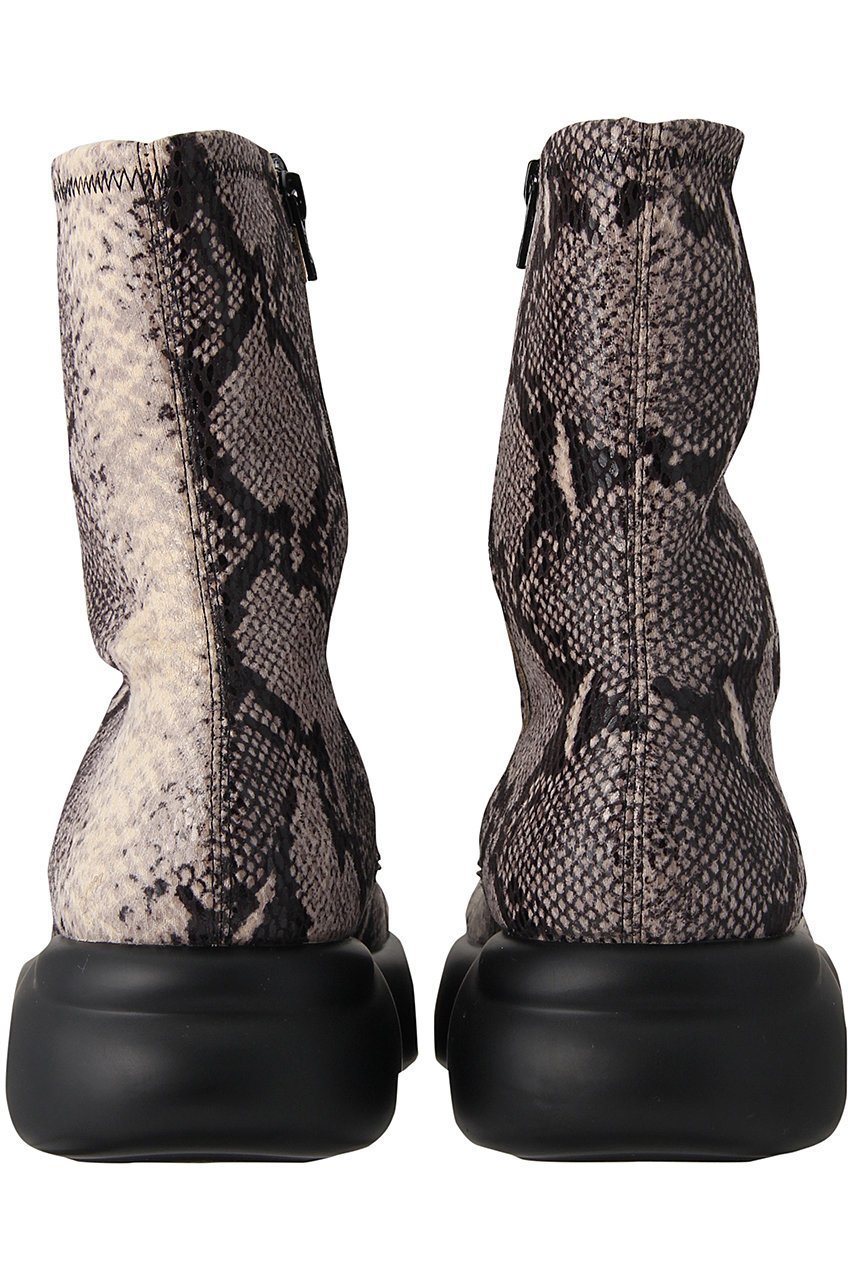【メゾンスペシャル/MAISON SPECIAL】のボリュームソールストレッチブーツ 人気、トレンドファッション・服の通販 founy(ファニー) 　ファッション　Fashion　レディースファッション　Fashion for Women　ストレッチ　Stretch, Stretchy Fabric　パイソン　Python, Snakeskin Pattern　フィット　Fit, Slim Fit　ミドル　Middle Length, Mid Height　定番　Standard, Basic Item　other-3|ID: prp329100004876191 ipo3291000000036369990