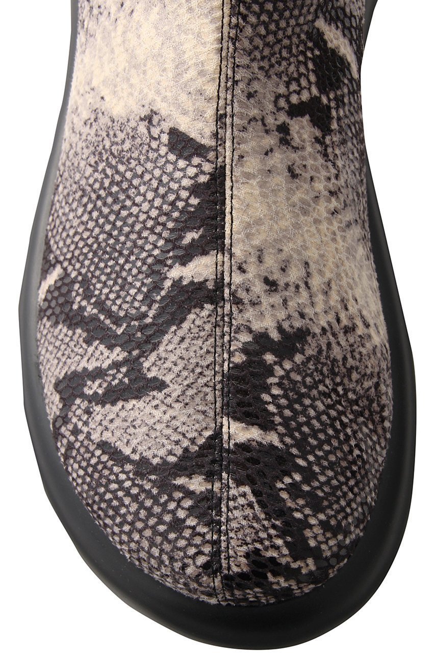 【メゾンスペシャル/MAISON SPECIAL】のボリュームソールストレッチブーツ 人気、トレンドファッション・服の通販 founy(ファニー) 　ファッション　Fashion　レディースファッション　Fashion for Women　ストレッチ　Stretch, Stretchy Fabric　パイソン　Python, Snakeskin Pattern　フィット　Fit, Slim Fit　ミドル　Middle Length, Mid Height　定番　Standard, Basic Item　other-4|ID: prp329100004876191 ipo3291000000036369991