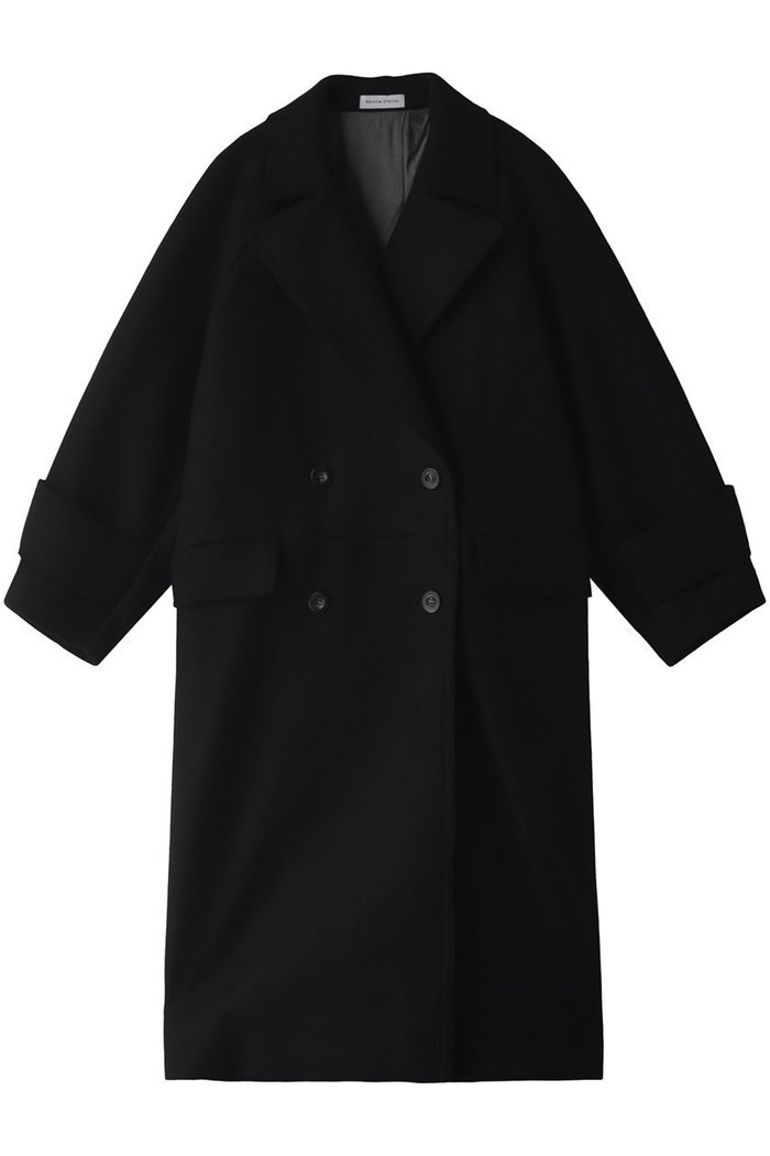 【メゾンスペシャル/MAISON SPECIAL】のSuper140 Melton Double Coat/スーパー140メルトンダブルコート インテリア・キッズ・メンズ・レディースファッション・服の通販 founy(ファニー) https://founy.com/ ファッション Fashion レディースファッション Fashion for Women アウター Coat / Outerwear Collection コート・ロングコート・ピーコート Long Coats, Peacoats & More クラシック Classic, Timeless Style スリーブ Sleeve, Long Sleeve / Short Sleeve ダブル Double, Double-Breasted フラップ Flap, Flap Pocket ポケット Pocket, Pocket Detail メルトン Melton, Heavy Wool ロング Long, Long-Length 冬 Winter / This Winter エレガント 上品 Elegant |ID: prp329100004876194 ipo3291000000036370017