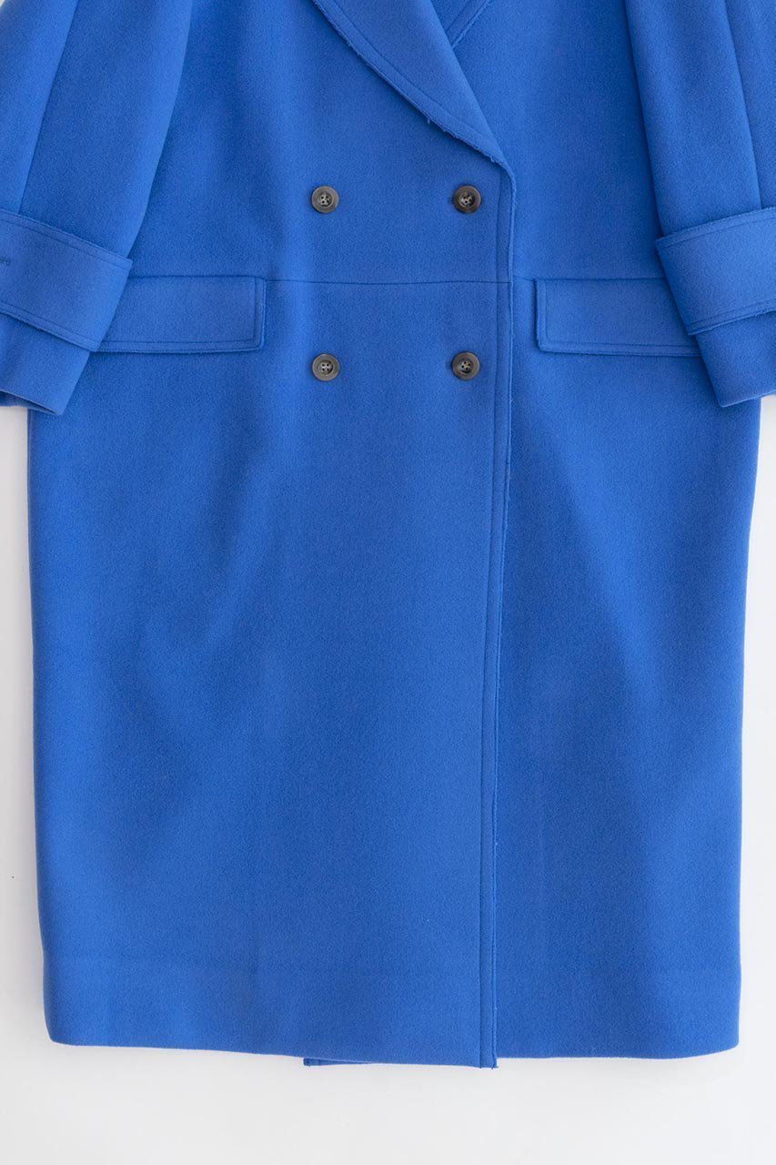 【メゾンスペシャル/MAISON SPECIAL】のSuper140 Melton Double Coat/スーパー140メルトンダブルコート 大人の最旬トレンドファッション＆コーディネート founy(ファウニー) 　ファッション　Fashion　レディースファッション　Fashion for Women　アウター　Coat / Outerwear Collection　コート・ロングコート・ピーコート　Long Coats, Peacoats & More　クラシック　Classic, Timeless Style　スリーブ　Sleeve, Long Sleeve / Short Sleeve　ダブル　Double, Double-Breasted　フラップ　Flap, Flap Pocket　ポケット　Pocket, Pocket Detail　メルトン　Melton, Heavy Wool　ロング　Long, Long-Length　冬　Winter / This Winter　エレガント 上品　Elegant　other-4|ID: prp329100004876194 ipo3291000000036881330