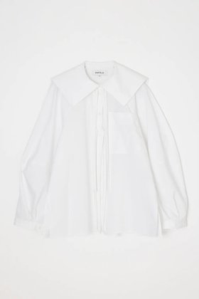 【エンフォルド/ENFOLD】のTWO-WAY RIBBON SHIRT 人気、トレンドファッション・服の通販 founy(ファニー) ファッション Fashion レディースファッション Fashion for Women トップス・カットソー Cut & Sew Tops シャツ・ブラウス・オフィスカジュアル Elegant Blouses & Button-Ups ショート Short, Short Length シンプル Simple, Minimal スリーブ Sleeve, Long Sleeve / Short Sleeve フロント Front, Front Design ワイド Wide, Wide Fit 再入荷 Restock / Back in Stock 羽織 Haori, Light Jacket |ID:prp329100004876222
