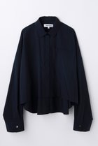 【エンフォルド/ENFOLD】のJUST-LENGTH SHIRT ダークネイビー|ID: prp329100004876223 ipo3291000000036370241