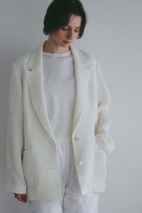 【ハー/HER.】 【3/19 12:00販売開始】リネンワッフルシングルジャケット人気、トレンドファッション・服の通販 founy(ファニー) ファッション Fashion レディースファッション Fashion for Women アウター Coat / Outerwear Collection レディースジャケット・軽アウター Jackets カーディガン Cardigan, Knitwear ジャケット Jacket, Outerwear パターン Pattern, Design Print リネン Linen, Linen Fabric ワッフル Waffle, Waffle Knit 新作・新入荷 New Arrivals / New In |ID:prp329100004876225