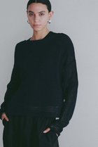 【ハー/HER.】の【3/19 12:00販売開始】ニットメッシュプルオーバー 人気、トレンドファッション・服の通販 founy(ファニー) ファッション Fashion レディースファッション Fashion for Women トップス・カットソー Cut & Sew Tops ニット Knit Tops & Sweaters カジュアルプルオーバー・ニットトップス Pullovers & Knit Tops / Casual Pullovers インナー Innerwear ボトム Bottoms, Lower Wear ボーダー Border, Stripe メッシュ Mesh, Net Fabric 新作・新入荷 New Arrivals / New In thumbnail ネイビー|ID: prp329100004876228 ipo3291000000036370282