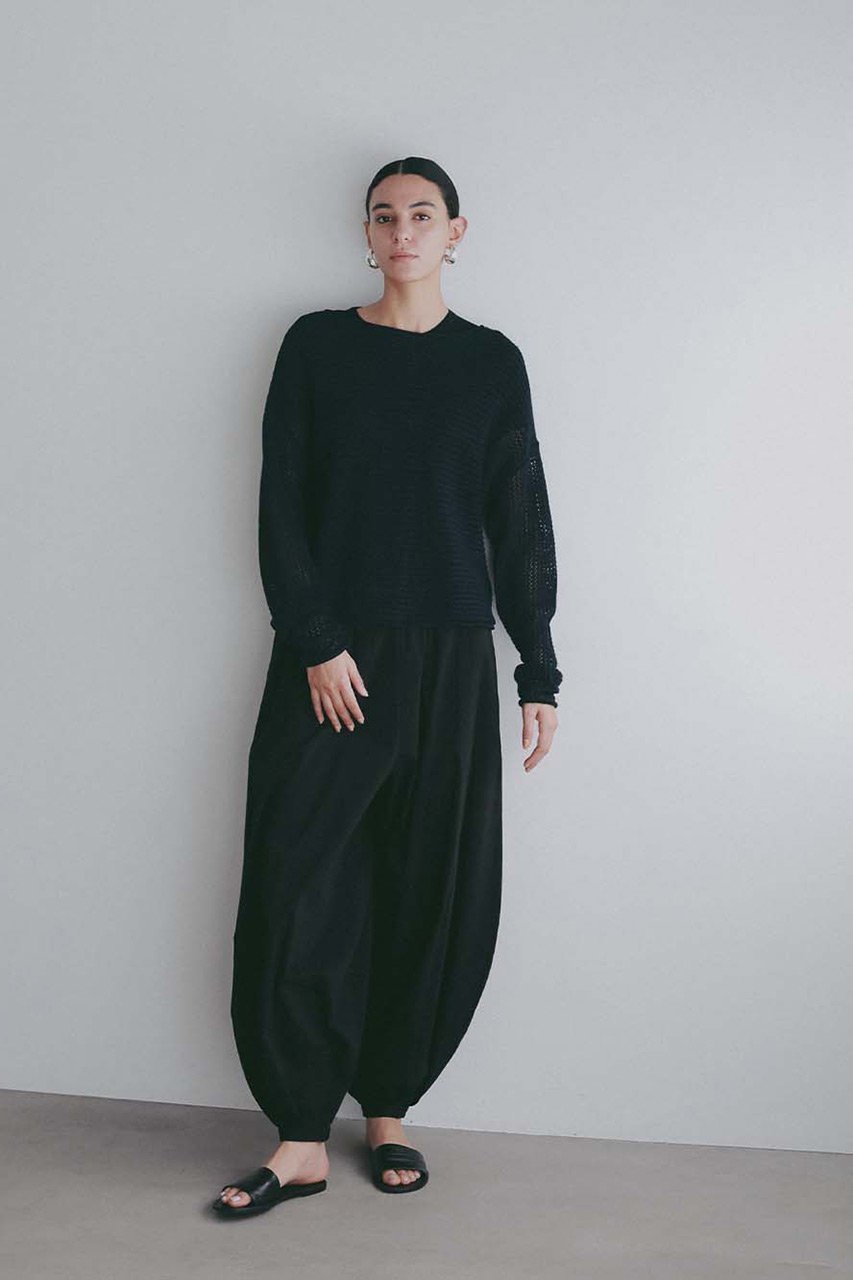 【ハー/HER.】の【3/19 12:00販売開始】ニットメッシュプルオーバー 人気、トレンドファッション・服の通販 founy(ファニー) 　ファッション　Fashion　レディースファッション　Fashion for Women　トップス・カットソー　Cut & Sew Tops　ニット　Knit Tops & Sweaters　カジュアルプルオーバー・ニットトップス　Pullovers & Knit Tops / Casual Pullovers　インナー　Innerwear　ボトム　Bottoms, Lower Wear　ボーダー　Border, Stripe　メッシュ　Mesh, Net Fabric　新作・新入荷　New Arrivals / New In　other-3|ID: prp329100004876228 ipo3291000000036370284