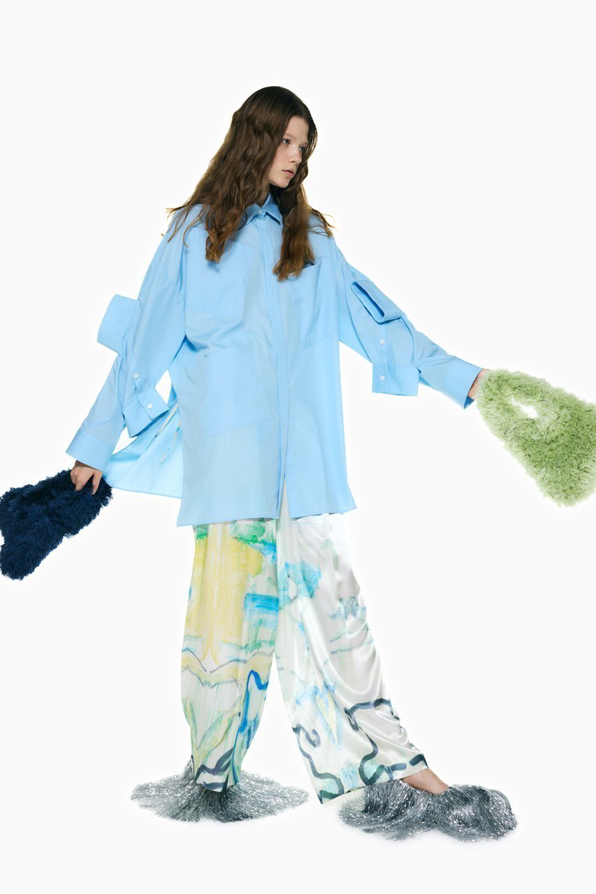 【エンフォルド/ENFOLD】のDRAWSTRING WIDE-PANTS 大人の最旬トレンドファッション＆コーディネート founy(ファウニー) 　ファッション　Fashion　レディースファッション　Fashion for Women　パンツ　Pants & Trousers　プリント　Print, Printed Pattern　巾着　Drawstring Bag, Kinchaku　other-4|ID: prp329100004876238 ipo3291000000036370339