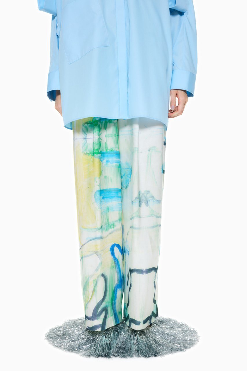 【エンフォルド/ENFOLD】のDRAWSTRING WIDE-PANTS 大人の最旬トレンドファッション＆コーディネート founy(ファウニー) 　ファッション　Fashion　レディースファッション　Fashion for Women　パンツ　Pants & Trousers　プリント　Print, Printed Pattern　巾着　Drawstring Bag, Kinchaku　other-5|ID: prp329100004876238 ipo3291000000036370340