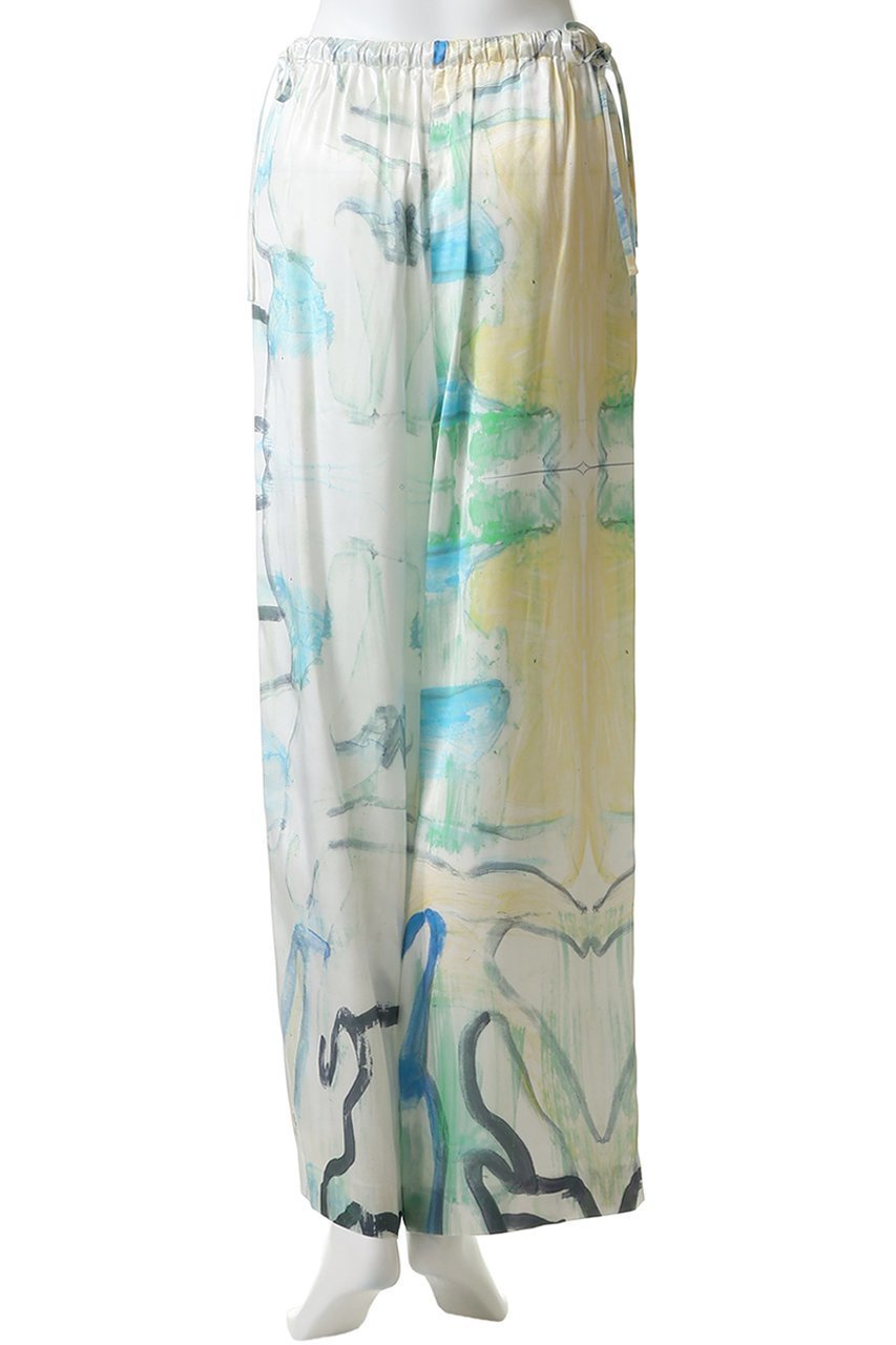 【エンフォルド/ENFOLD】のDRAWSTRING WIDE-PANTS 大人の最旬トレンドファッション＆コーディネート founy(ファウニー) 　ファッション　Fashion　レディースファッション　Fashion for Women　パンツ　Pants & Trousers　プリント　Print, Printed Pattern　巾着　Drawstring Bag, Kinchaku　other-8|ID: prp329100004876238 ipo3291000000036749516