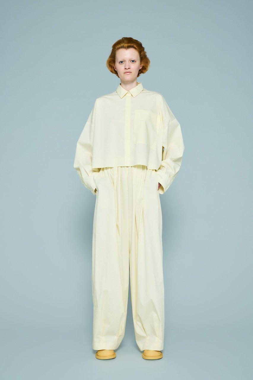 【エンフォルド/ENFOLD】の【3/20 12:00販売開始】TUCK-HEM WIDE-COCOON PAN 人気、トレンドファッション・服の通販 founy(ファニー) 　ファッション　Fashion　レディースファッション　Fashion for Women　パンツ　Pants & Trousers　エレガント 上品　Elegant　ストレッチ　Stretch, Stretchy Fabric　タフタ　Taffeta, Structured Fabric　ワイド　Wide, Wide Fit　新作・新入荷　New Arrivals / New In　other-3|ID: prp329100004876239 ipo3291000000036370348