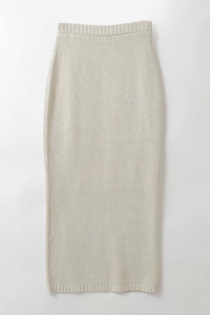 【ハー/HER.】の【3/19 12:00販売開始】コットンニットスカート インテリア・キッズ・メンズ・レディースファッション・服の通販 founy(ファニー) 　ファッション　Fashion　レディースファッション　Fashion for Women　スカート　Skirts　ロングスカート　Long Skirts / Maxi & Midi Skirts　おすすめ　Recommended / Our Picks　セットアップ　Set-Up, Coordinated Outfit　ロング　Long, Long-Length　夏　Summer　新作・新入荷　New Arrivals / New In　春　Spring　S/S・春夏　SS, Spring/Summer, Warm Season　ライトグレー|ID: prp329100004876241 ipo3291000000036370365