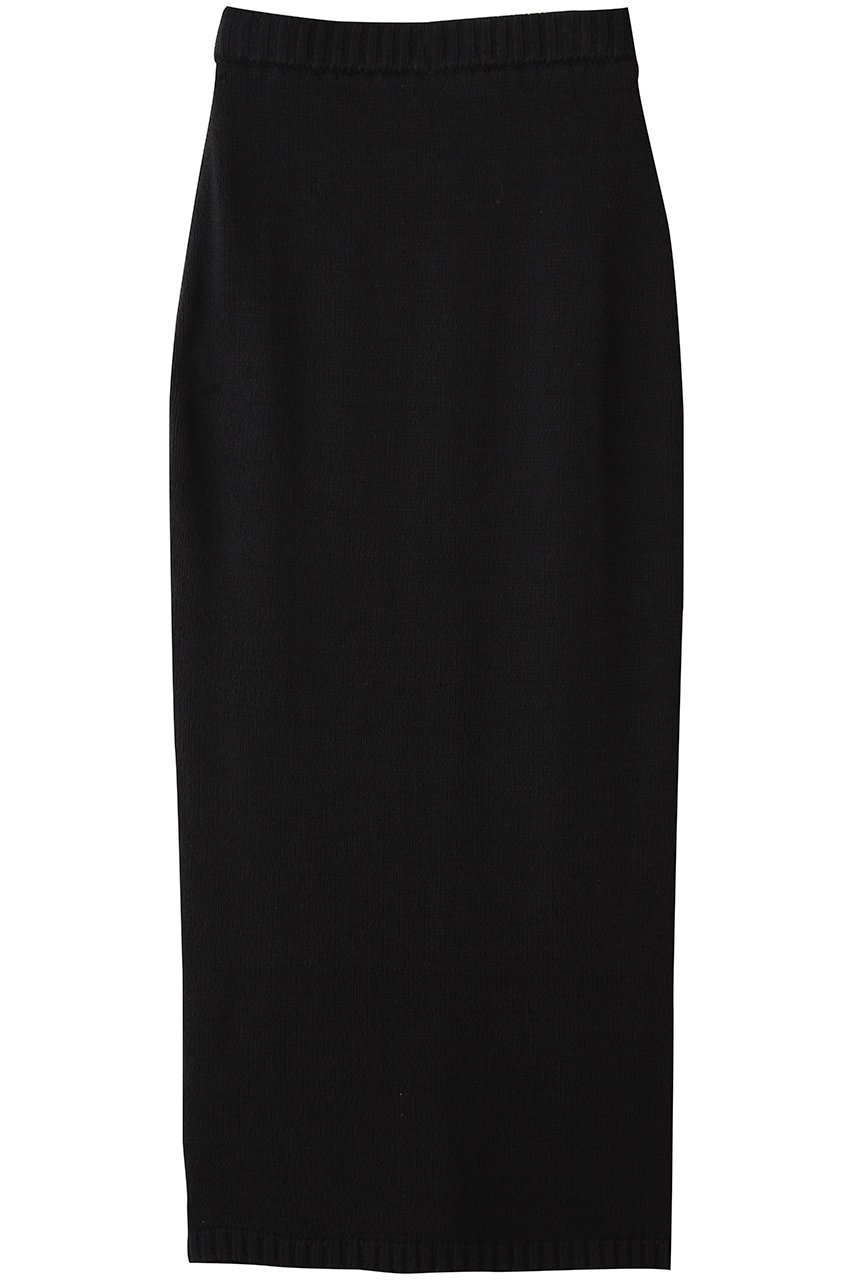 【ハー/HER.】のコットンニットスカート インテリア・キッズ・メンズ・レディースファッション・服の通販 founy(ファウニー) 　ファッション　Fashion　レディースファッション　Fashion for Women　スカート　Skirts　ロングスカート　Long Skirts / Maxi & Midi Skirts　おすすめ　Recommended / Our Picks　セットアップ　Set-Up, Coordinated Outfit　ロング　Long, Long-Length　夏　Summer　春　Spring　S/S・春夏　SS, Spring/Summer, Warm Season　ブラック|ID: prp329100004876241 ipo3291000000037240804