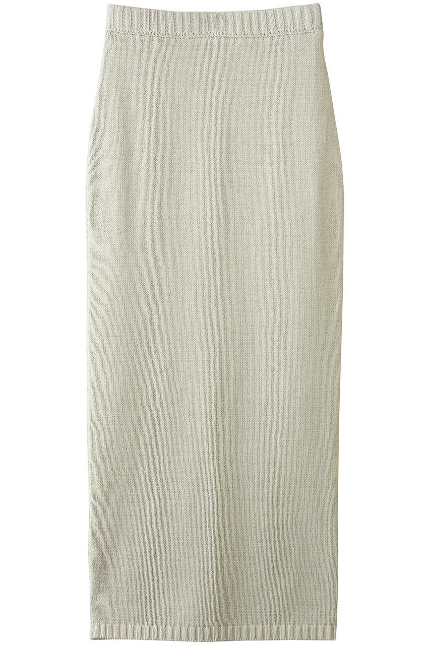 【ハー/HER.】のコットンニットスカート インテリア・キッズ・メンズ・レディースファッション・服の通販 founy(ファウニー) 　ファッション　Fashion　レディースファッション　Fashion for Women　スカート　Skirts　ロングスカート　Long Skirts / Maxi & Midi Skirts　おすすめ　Recommended / Our Picks　セットアップ　Set-Up, Coordinated Outfit　ロング　Long, Long-Length　夏　Summer　春　Spring　S/S・春夏　SS, Spring/Summer, Warm Season　ライトグレー|ID: prp329100004876241 ipo3291000000037240807