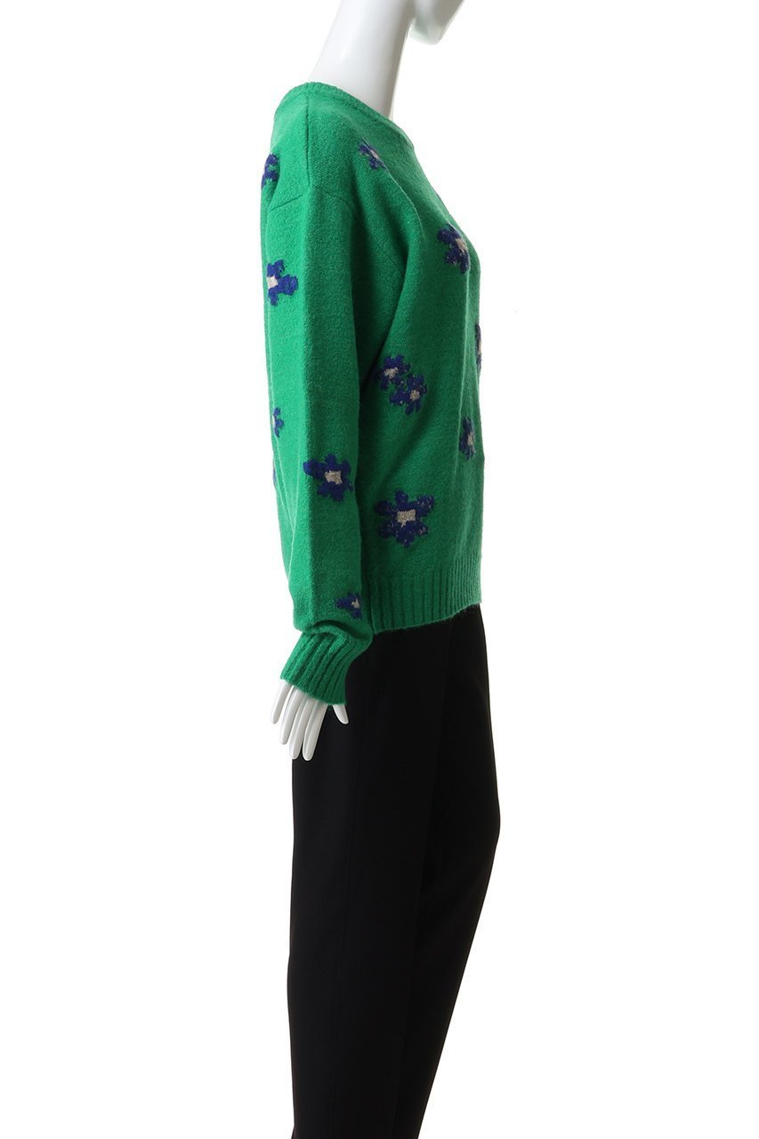 【メゾンスペシャル/MAISON SPECIAL】のMany Flower Knit Pullover/メニーフラワーニットプルオーバー 大人の最旬トレンドファッション＆コーディネート founy(ファウニー) 　ファッション　Fashion　レディースファッション　Fashion for Women　トップス・カットソー　Cut & Sew Tops　ニット　Knit Tops & Sweaters　カジュアルプルオーバー・ニットトップス　Pullovers & Knit Tops / Casual Pullovers　スラックス　Slacks, Dress Pants　デニム　Denim, Jeans Material　リラックス　Relax, Relaxed Fit　A/W・秋冬　Autumn/Winter　other-3|ID: prp329100004876248 ipo3291000000036371387