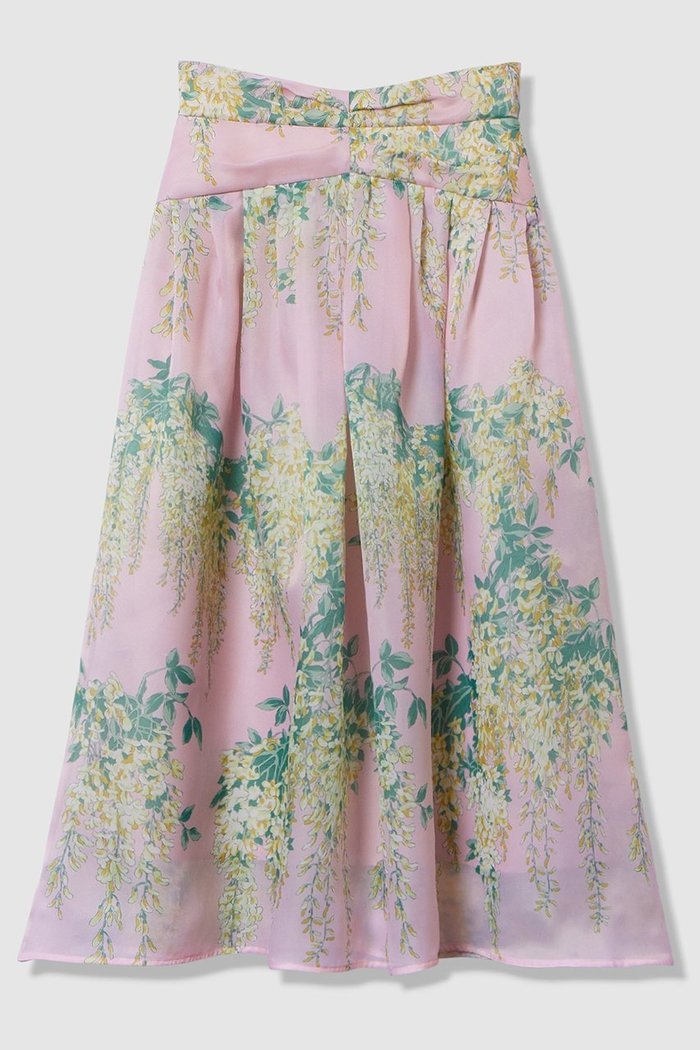 【アルアバイル/allureville】の【LOULOU WILLOUGHBY】RATTI オーガンフラワースカート インテリア・キッズ・メンズ・レディースファッション・服の通販 founy(ファニー) https://founy.com/ ファッション Fashion レディースファッション Fashion for Women スカート Skirts ロングスカート Long Skirts / Maxi & Midi Skirts イエロー Yellow イタリア Italy オーガンジー Organza Fabric フラワー Flower, Floral プリント Print, Printed Pattern ヨーク Yoke, Yoke Design ロング Long, Long-Length 春 Spring |ID: prp329100004876266 ipo3291000000036495705