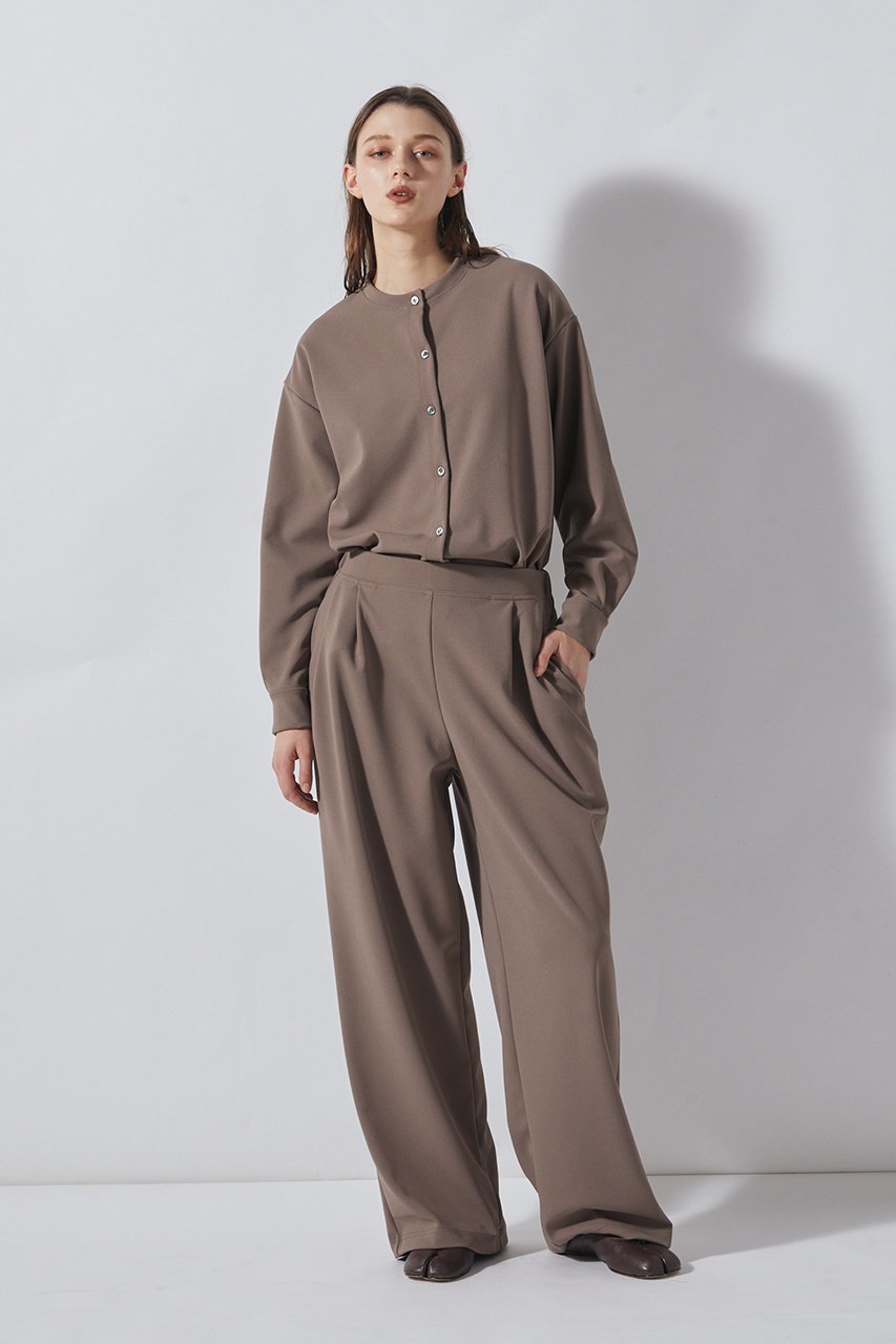 【フローレント/FLORENT】のパーフェクトジャージ ワイドパンツ 人気、トレンドファッション・服の通販 founy(ファニー) 　ファッション　Fashion　レディースファッション　Fashion for Women　パンツ　Pants & Trousers　エレガント 上品　Elegant　ジョーゼット　Georgette, Semi-Sheer Fabric　ワイド　Wide, Wide Fit　other-6|ID: prp329100004876272 ipo3291000000036371601