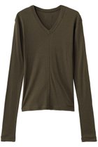 【プランク プロジェクト/PRANK PROJECT】のディープVネックトップ BRN(ブラウン)|ID: prp329100004876283 ipo3291000000036371705