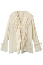 【プランク プロジェクト/PRANK PROJECT】のクレープシフォンチュニック 人気、トレンドファッション・服の通販 founy(ファニー) ファッション Fashion レディースファッション Fashion for Women ワンピース Dresses チュニック Tunic Tops & Dresses エアリー Airy Texture シフォン Chiffon, Lightweight Fabric チュニック Tunic, Long Top ドレープ Drape, Draping Fabric フェミニン Feminine, Girly フロント Front, Front Design プリーツ Pleats, Pleated リボン Ribbon, Bow 再入荷 Restock / Back in Stock thumbnail IVR(アイボリー)|ID: prp329100004876286 ipo3291000000036371728