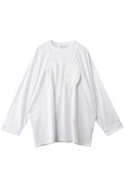 【エンフォルド/ENFOLD】のCUTLERY MOTIF LONG-SLEEVE T-SHIRT ホワイト|ID: prp329100004876287 ipo3291000000036371746