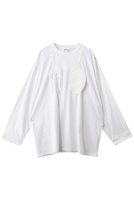 【エンフォルド/ENFOLD】のCUTLERY MOTIF LONG-SLEEVE T-SHIRT 人気、トレンドファッション・服の通販 founy(ファニー) ファッション Fashion レディースファッション Fashion for Women トップス・カットソー Cut & Sew Tops シャツ・ブラウス・オフィスカジュアル Elegant Blouses & Button-Ups ロングTシャツ・Tシャツ Longline T-Shirts & Tees カットソー・ベーシックTシャツ Cut-and-Sewn Tops / Stretch Tees & Basics サテン Satin, Glossy Fabric スリーブ Sleeve, Long Sleeve / Short Sleeve モチーフ Motif, Design Theme ロング Long, Long-Length 今季 This Season, Current Season 定番 Standard, Basic Item |ID:prp329100004876288