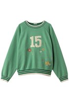 【マザー/MOTHER】のTHE BIG SPORT ナンバー スウェットプルオーバー (MRF) 人気、トレンドファッション・服の通販 founy(ファニー) ファッション Fashion レディースファッション Fashion for Women トップス・カットソー Cut & Sew Tops シャツ・ブラウス・オフィスカジュアル Elegant Blouses & Button-Ups レディースパーカー・カジュアルフーディー Casual Hoodies & Sweatshirts ロングTシャツ・Tシャツ Longline T-Shirts & Tees カジュアルプルオーバー・ニットトップス Pullovers & Knit Tops / Casual Pullovers スウェット・クルーネックトップス Sweatshirts & Crewnecks / Relaxed Fit Sweat Tops カットソー・ベーシックTシャツ Cut-and-Sewn Tops / Stretch Tees & Basics カラフル Colorful Design フィット Fit, Slim Fit フロント Front, Front Design リラックス Relax, Relaxed Fit thumbnail グリーン|ID: prp329100004876295 ipo3291000000036371809