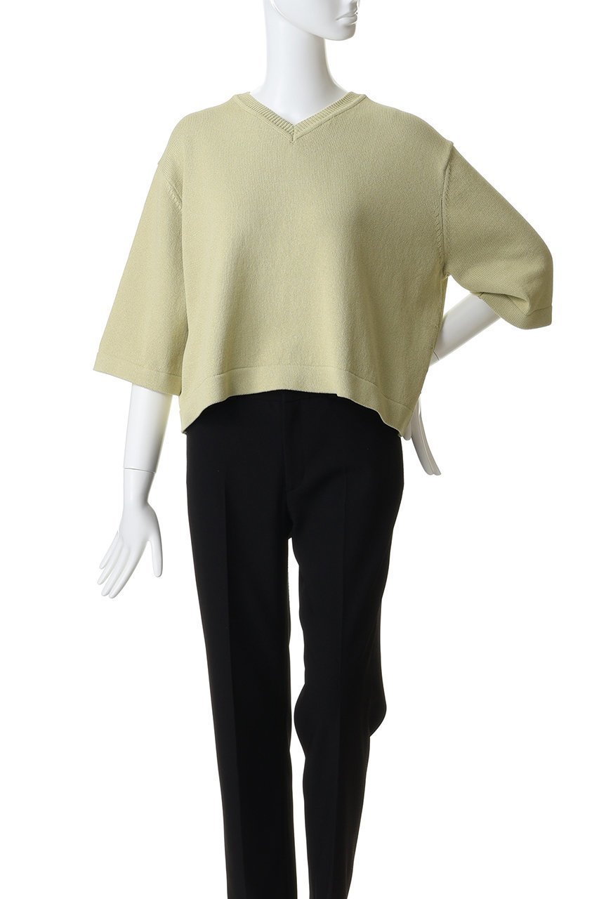 【エブール/ebure】のソフトコットンコード シャツレイヤードニットプルオーバー 人気、トレンドファッション・服の通販 founy(ファニー) 　ファッション　Fashion　レディースファッション　Fashion for Women　トップス・カットソー　Cut & Sew Tops　ニット　Knit Tops & Sweaters　シャツ・ブラウス・オフィスカジュアル　Elegant Blouses & Button-Ups　カジュアルプルオーバー・ニットトップス　Pullovers & Knit Tops / Casual Pullovers　おすすめ　Recommended / Our Picks　インナー　Innerwear　ヘムライン　Hemline, Bottom Cut　長袖　Long Sleeve, Full Sleeve　other-6|ID: prp329100004876312 ipo3291000000036371952