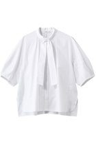 【エブール/ebure】のジェームスコットン 5分袖シャツブラウス ホワイト|ID: prp329100004876315 ipo3291000000036686491