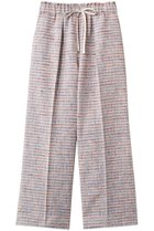 【エブール/ebure】のブルーネオンツイード イージーワイドパンツ 人気、トレンドファッション・服の通販 founy(ファニー) ファッション Fashion レディースファッション Fashion for Women パンツ Pants & Trousers オレンジ Orange ギャザー Gathered, Ruffled スピンドル Spindle, Drawcord ツイード Twill, Twill Weave トレンド Trend, Trending Now ネオン Neon, Neon Color パターン Pattern, Design Print フリンジ Fringe, Tassel ワイド Wide, Wide Fit 春 Spring thumbnail ライトブルー|ID: prp329100004876320 ipo3291000000036372007