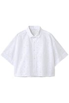 【ティッカ/TICCA】のレース半袖シャツ 人気、トレンドファッション・服の通販 founy(ファニー) ファッション Fashion レディースファッション Fashion for Women トップス・カットソー Cut & Sew Tops シャツ・ブラウス・オフィスカジュアル Elegant Blouses & Button-Ups ショート Short, Short Length スリーブ Sleeve, Long Sleeve / Short Sleeve デニム Denim, Jeans Material バランス Balance, Style Balance フェミニン Feminine, Girly フレア Flare, Flared レース Lace, Lace Fabric 半袖 Short Sleeve, Half Sleeve 夏 Summer 春 Spring S/S・春夏 SS, Spring/Summer, Warm Season thumbnail ホワイト|ID: prp329100004876331 ipo3291000000036372109