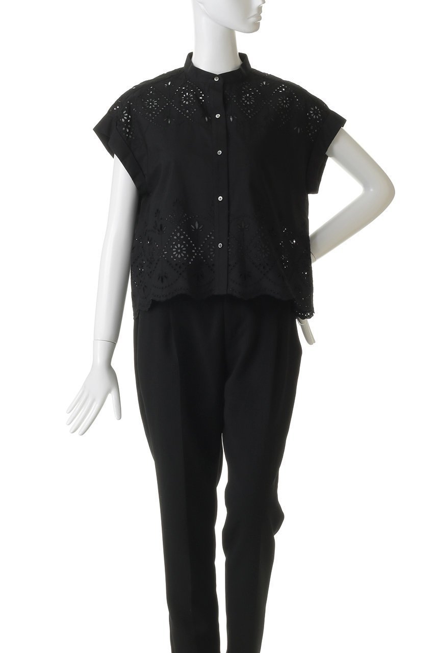 【ティッカ/TICCA】のレースフレンチシャツ 大人の最旬トレンドファッション＆コーディネート founy(ファウニー) 　ファッション　Fashion　レディースファッション　Fashion for Women　トップス・カットソー　Cut & Sew Tops　シャツ・ブラウス・オフィスカジュアル　Elegant Blouses & Button-Ups　おすすめ　Recommended / Our Picks　インナー　Innerwear　ショート　Short, Short Length　ジャケット　Jacket, Outerwear　スリーブ　Sleeve, Long Sleeve / Short Sleeve　モダン　Modern, Contemporary　レース　Lace, Lace Fabric　エレガント 上品　Elegant　other-2|ID: prp329100004876334 ipo3291000000036712579