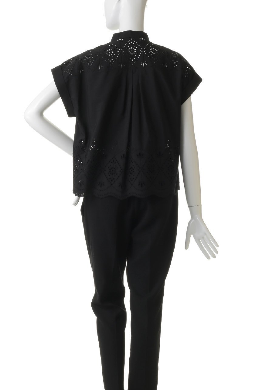 【ティッカ/TICCA】のレースフレンチシャツ 大人の最旬トレンドファッション＆コーディネート founy(ファウニー) 　ファッション　Fashion　レディースファッション　Fashion for Women　トップス・カットソー　Cut & Sew Tops　シャツ・ブラウス・オフィスカジュアル　Elegant Blouses & Button-Ups　おすすめ　Recommended / Our Picks　インナー　Innerwear　ショート　Short, Short Length　ジャケット　Jacket, Outerwear　スリーブ　Sleeve, Long Sleeve / Short Sleeve　モダン　Modern, Contemporary　レース　Lace, Lace Fabric　エレガント 上品　Elegant　other-4|ID: prp329100004876334 ipo3291000000036712581