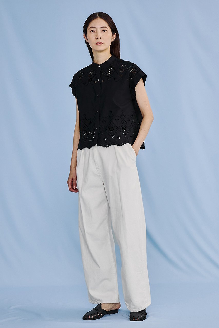 【ティッカ/TICCA】のレースフレンチシャツ 大人の最旬トレンドファッション＆コーディネート founy(ファウニー) 　ファッション　Fashion　レディースファッション　Fashion for Women　トップス・カットソー　Cut & Sew Tops　シャツ・ブラウス・オフィスカジュアル　Elegant Blouses & Button-Ups　おすすめ　Recommended / Our Picks　インナー　Innerwear　ショート　Short, Short Length　ジャケット　Jacket, Outerwear　スリーブ　Sleeve, Long Sleeve / Short Sleeve　モダン　Modern, Contemporary　レース　Lace, Lace Fabric　エレガント 上品　Elegant　other-6|ID: prp329100004876334 ipo3291000000036712583