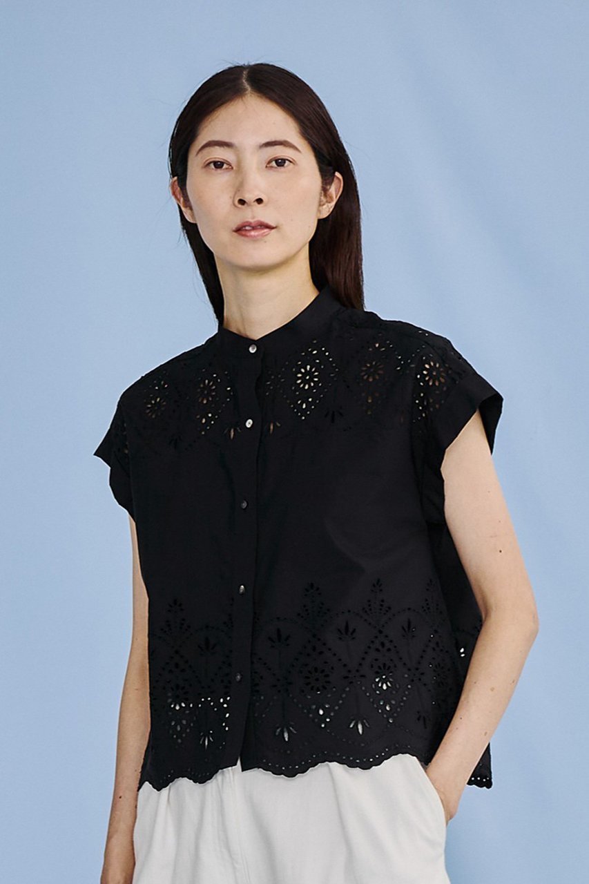 【ティッカ/TICCA】のレースフレンチシャツ 大人の最旬トレンドファッション＆コーディネート founy(ファウニー) 　ファッション　Fashion　レディースファッション　Fashion for Women　トップス・カットソー　Cut & Sew Tops　シャツ・ブラウス・オフィスカジュアル　Elegant Blouses & Button-Ups　おすすめ　Recommended / Our Picks　インナー　Innerwear　ショート　Short, Short Length　ジャケット　Jacket, Outerwear　スリーブ　Sleeve, Long Sleeve / Short Sleeve　モダン　Modern, Contemporary　レース　Lace, Lace Fabric　エレガント 上品　Elegant　other-7|ID: prp329100004876334 ipo3291000000036712584