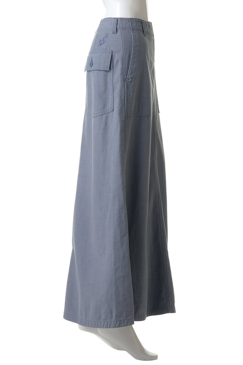 【マディソンブルー/MADISONBLUE】のFATIGUE PANEL FLARE LONG SK L.oz BS ファティーグロングスカート 大人の最旬トレンドファッション＆コーディネート founy(ファウニー) 　ファッション　Fashion　レディースファッション　Fashion for Women　スカート　Skirts　ロングスカート　Long Skirts / Maxi & Midi Skirts　サテン　Satin, Glossy Fabric　ストーン　Stone, Gem-Like　フレア　Flare, Flared　ロング　Long, Long-Length　軽量　Lightweight, Ultra Light　other-3|ID: prp329100004876370 ipo3291000000036930225
