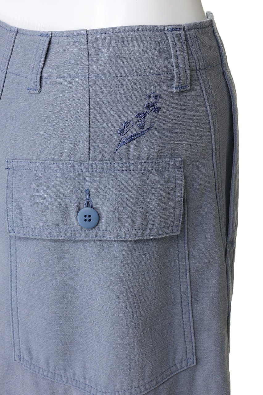 【マディソンブルー/MADISONBLUE】のFATIGUE PANEL FLARE LONG SK L.oz BS ファティーグロングスカート 大人の最旬トレンドファッション＆コーディネート founy(ファウニー) 　ファッション　Fashion　レディースファッション　Fashion for Women　スカート　Skirts　ロングスカート　Long Skirts / Maxi & Midi Skirts　サテン　Satin, Glossy Fabric　ストーン　Stone, Gem-Like　フレア　Flare, Flared　ロング　Long, Long-Length　軽量　Lightweight, Ultra Light　other-6|ID: prp329100004876370 ipo3291000000036930228