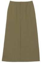 【マディソンブルー/MADISONBLUE】のA-LINE DRESS SKIRT W/M Aラインスカート 人気、トレンドファッション・服の通販 founy(ファニー) ファッション Fashion レディースファッション Fashion for Women スカート Skirts Aライン・フレアスカート A-Line & Flared Skirts ロングスカート Long Skirts / Maxi & Midi Skirts スラックス Slacks, Dress Pants スリット Slit, Slit Detail センター Center, Center Line ポケット Pocket, Pocket Detail ロング Long, Long-Length 夏 Summer thumbnail カーキ|ID: prp329100004876371 ipo3291000000036372459