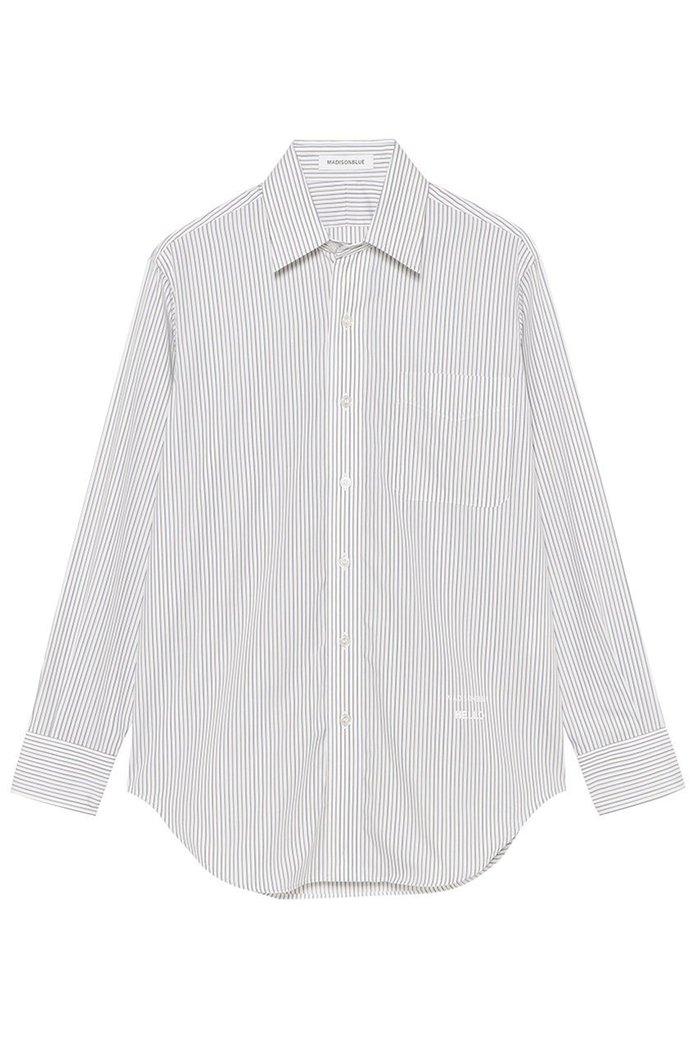 【マディソンブルー/MADISONBLUE】のTRANE L/S SHIRT MULTI STRIPE マルチストライプシャツ インテリア・キッズ・メンズ・レディースファッション・服の通販 founy(ファニー) https://founy.com/ ファッション Fashion レディースファッション Fashion for Women トップス・カットソー Cut & Sew Tops シャツ・ブラウス・オフィスカジュアル Elegant Blouses & Button-Ups クラシック Classic, Timeless Style ストライプ Stripe, Striped Pattern スリーブ Sleeve, Long Sleeve / Short Sleeve ブロード Broadcloth, Fine Cotton プリント Print, Printed Pattern モダン Modern, Contemporary ロング Long, Long-Length エレガント 上品 Elegant |ID: prp329100004876373 ipo3291000000036372469