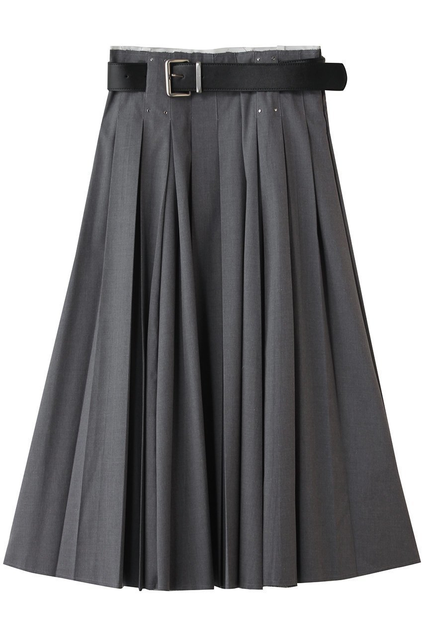 【メゾンスペシャル/MAISON SPECIAL】のBelted Pleated Skirt/ベルテッドプリーツスカート 大人の最旬トレンドファッション＆コーディネート founy(ファウニー) 　ファッション　Fashion　レディースファッション　Fashion for Women　スカート　Skirts　プリーツスカート / 上品フェミニンスタイル　Pleated Skirts　ロングスカート　Long Skirts / Maxi & Midi Skirts　エレガント 上品　Elegant　シンプル　Simple, Minimal　スリット　Slit, Slit Detail　プリーツ　Pleats, Pleated　ロング　Long, Long-Length　再入荷　Restock / Back in Stock　 other-1|ID: prp329100004876385 ipo3291000000036642313
