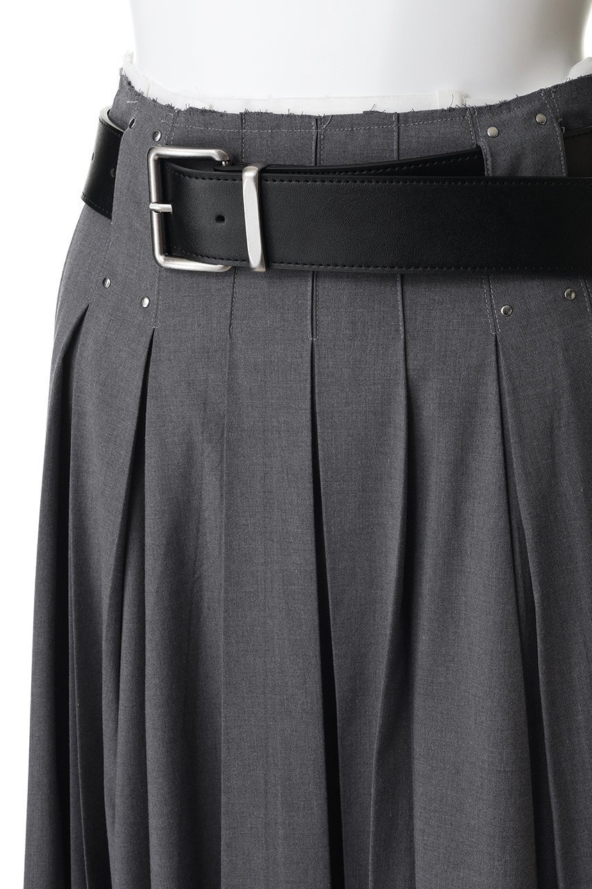 【メゾンスペシャル/MAISON SPECIAL】のBelted Pleated Skirt/ベルテッドプリーツスカート 大人の最旬トレンドファッション＆コーディネート founy(ファウニー) 　ファッション　Fashion　レディースファッション　Fashion for Women　スカート　Skirts　プリーツスカート / 上品フェミニンスタイル　Pleated Skirts　ロングスカート　Long Skirts / Maxi & Midi Skirts　エレガント 上品　Elegant　シンプル　Simple, Minimal　スリット　Slit, Slit Detail　プリーツ　Pleats, Pleated　ロング　Long, Long-Length　再入荷　Restock / Back in Stock　other-5|ID: prp329100004876385 ipo3291000000036729076