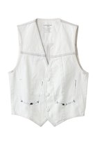 【マルティニーク/martinique】の【CURRENTAGE】デニムジレ ホワイト|ID: prp329100004876406 ipo3291000000036372761