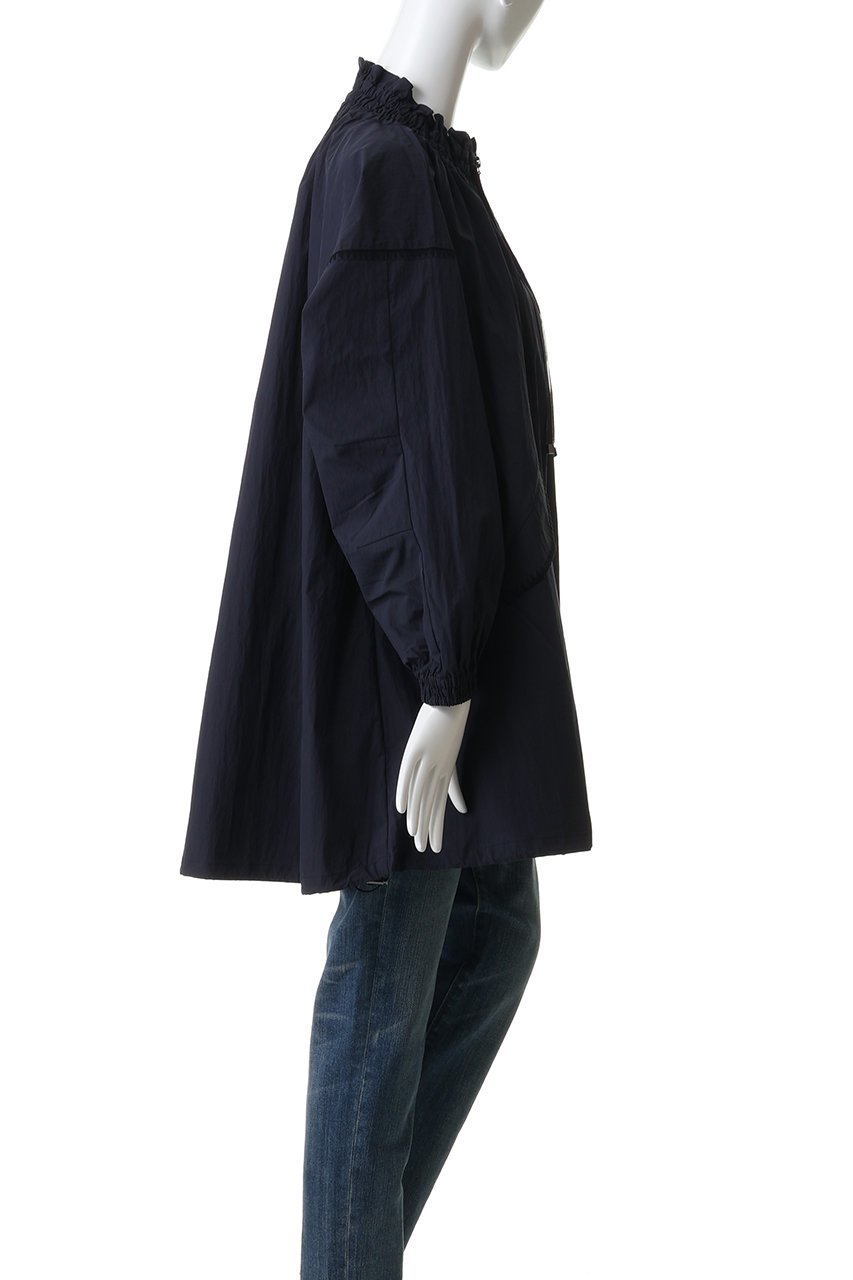 【マリリンムーン/MARILYN MOON】のシャーリングギャザーエンブロイダリーミディブルゾン 人気、トレンドファッション・服の通販 founy(ファニー) 　ファッション　Fashion　レディースファッション　Fashion for Women　アウター　Coat / Outerwear Collection　レディースジャケット・軽アウター　Jackets　ブルゾンジャケット・スポーティアウター　Blouson Jackets　エレガント 上品　Elegant　ギャザー　Gathered, Ruffled　シャーリング　Shirring, Ruched　ジャケット　Jacket, Outerwear　バランス　Balance, Style Balance　フラップ　Flap, Flap Pocket　ブルゾン　Blouson, Bomber Jacket　ポケット　Pocket, Pocket Detail　ミドル　Middle Length, Mid Height　other-3|ID: prp329100004876407 ipo3291000000036372783