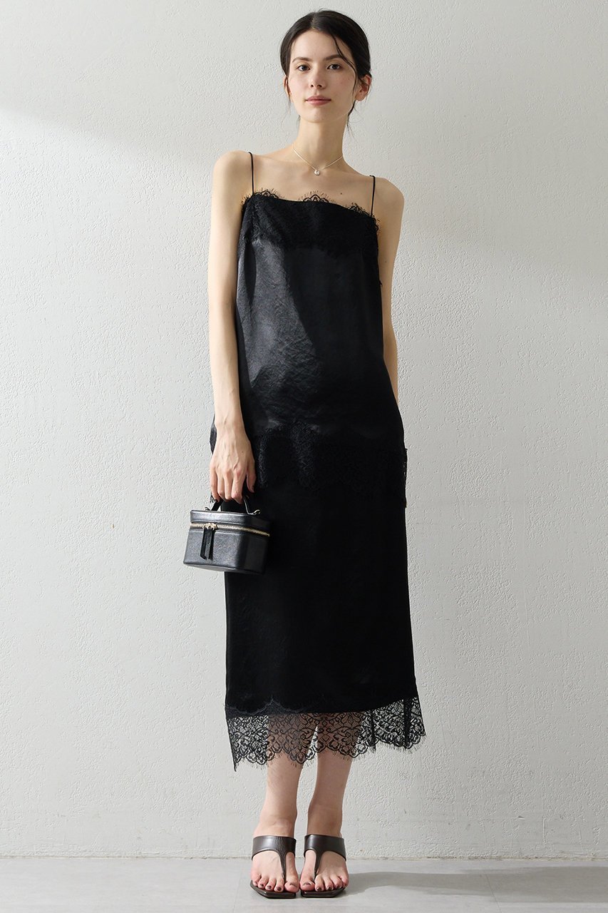 【ウィムガゼット/Whim Gazette】のサテンレースキャミソール 人気、トレンドファッション・服の通販 founy(ファニー) 　ファッション　Fashion　レディースファッション　Fashion for Women　トップス・カットソー　Cut & Sew Tops　キャミソール&ノースリーブ　Camisoles & Sleeveless Tops　シャツ・ブラウス・オフィスカジュアル　Elegant Blouses & Button-Ups　エレガント 上品　Elegant　キャミソール　Camisole, Spaghetti Strap Top　サテン　Satin, Glossy Fabric　ノースリーブ　Sleeveless, No-Sleeve　モダン　Modern, Contemporary　ラップ　Wrap, Wrap Design　レース　Lace, Lace Fabric　新作・新入荷　New Arrivals / New In　other-2|ID: prp329100004876410 ipo3291000000036372802