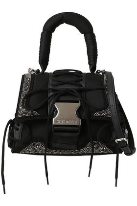 【スティーブマデン/STEVE MADDEN】のBDIEGO-R スニーカーディテールラインストーンミニバッグ 人気、トレンドファッション・服の通販 founy(ファニー) ファッション Fashion レディースファッション Fashion for Women バッグ Bags ストーン Stone, Gem-Like スニーカー Sneakers, Trainers ラグジュアリー Luxury, Elegant リュクス Luxury, Elegant, High-End, Chic |ID:prp329100004876414