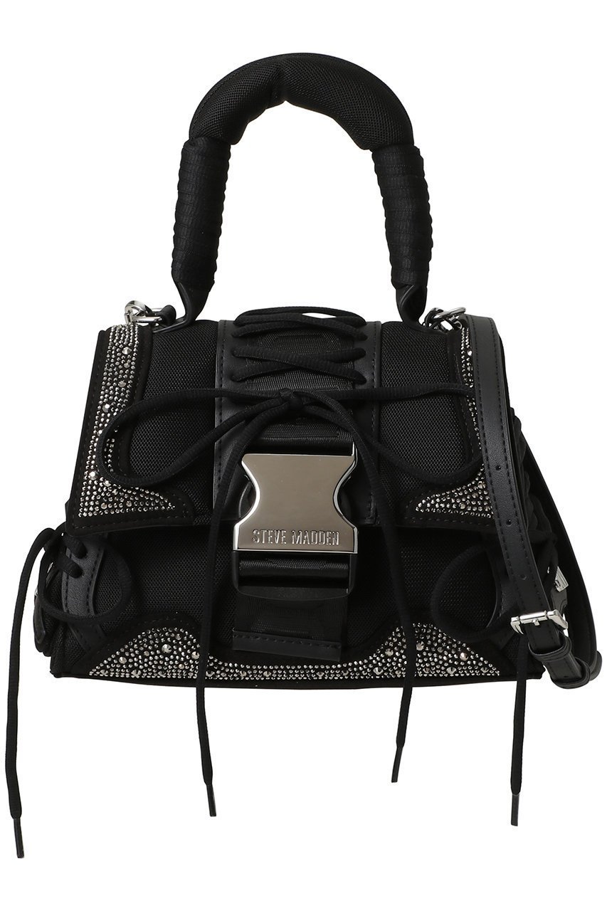 【スティーブマデン/STEVE MADDEN】のBDIEGO-R スニーカーディテールラインストーンミニバッグ インテリア・キッズ・メンズ・レディースファッション・服の通販 founy(ファニー) 　ファッション　Fashion　レディースファッション　Fashion for Women　バッグ　Bags　ストーン　Stone, Gem-Like　スニーカー　Sneakers, Trainers　ラグジュアリー　Luxury, Elegant　リュクス　Luxury, Elegant, High-End, Chic　BLK|ID: prp329100004876414 ipo3291000000036372836