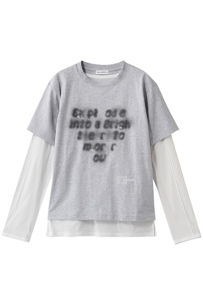 【メゾンスペシャル/MAISON SPECIAL】のOpen Heart Layered T-Shirt/オープンハートレイヤードTシャツ インテリア・キッズ・メンズ・レディースファッション・服の通販 founy(ファニー) https://founy.com/ ファッション Fashion レディースファッション Fashion for Women トップス・カットソー Cut & Sew Tops シャツ・ブラウス・オフィスカジュアル Elegant Blouses & Button-Ups ロングTシャツ・Tシャツ Longline T-Shirts & Tees カットソー・ベーシックTシャツ Cut-and-Sewn Tops / Stretch Tees & Basics シアー Sheer, See-Through スリーブ Sleeve, Long Sleeve / Short Sleeve ロング Long, Long-Length 長袖 Long Sleeve, Full Sleeve |ID: prp329100004876419 ipo3291000000036372869