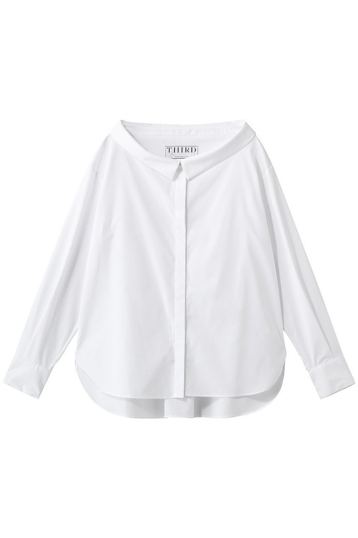 【サードマガジン/THIRD MAGAZINE】のオフショルダーブラウス インテリア・キッズ・メンズ・レディースファッション・服の通販 founy(ファニー) https://founy.com/ ファッション Fashion レディースファッション Fashion for Women トップス・カットソー Cut & Sew Tops シャツ・ブラウス・オフィスカジュアル Elegant Blouses & Button-Ups スラックス Slacks, Dress Pants スリーブ Sleeve, Long Sleeve / Short Sleeve センター Center, Center Line デニム Denim, Jeans Material ファブリック Fabric, Textile ロング Long, Long-Length |ID: prp329100004876421 ipo3291000000036372888